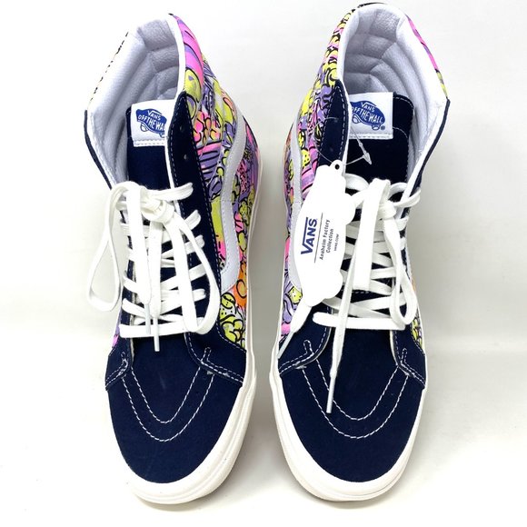 Vans Sk8 Hi 38 Dx Black Men's Skateboarding High Top Suede Canvas VN0A38GF9GR - Picture 6 of 11